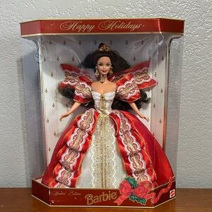 NIB 1997 Holiday Barbie Happy Holidays